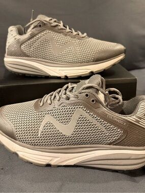 MBT Colorado X Gray Walking Athletic Sneakers Women's Black Sz 10